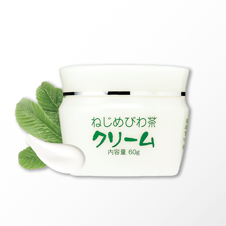 ねじめびわ茶クリーム 60g